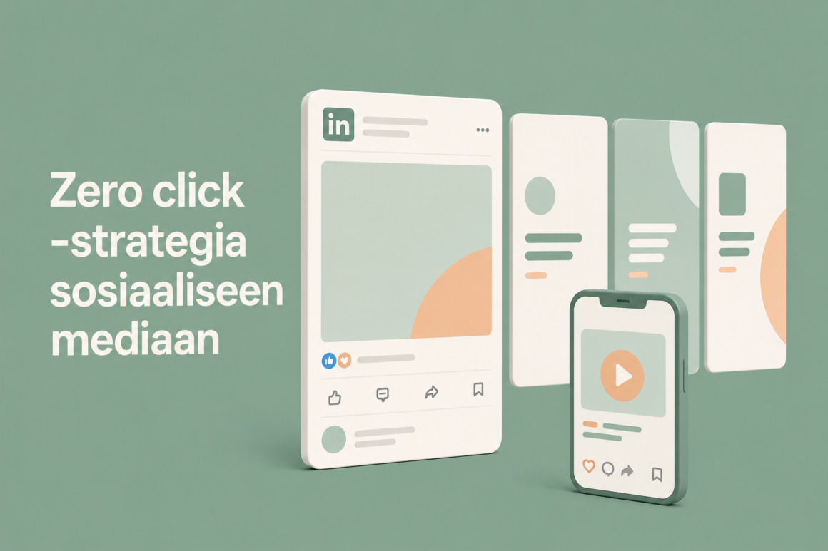 Zero Click -strategia sosiaaliseen mediaan